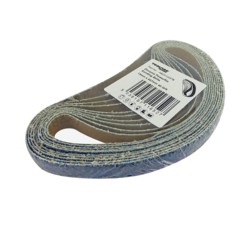 Sanding Belt 13mm x 457mm 40 Grit Pack of 10 Toolpak 